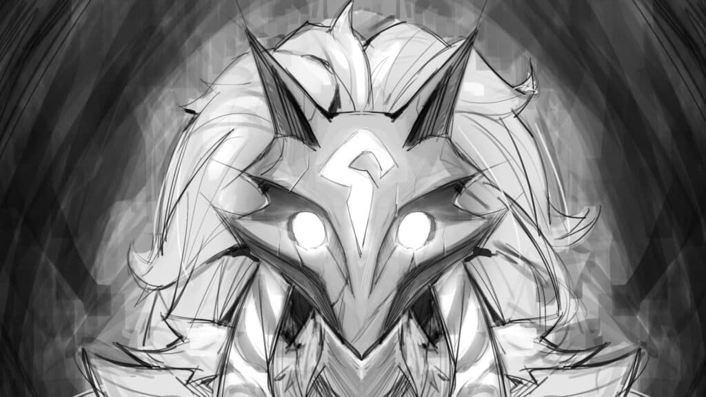 The next champion in this series is Kindred (Image via Rival's X)