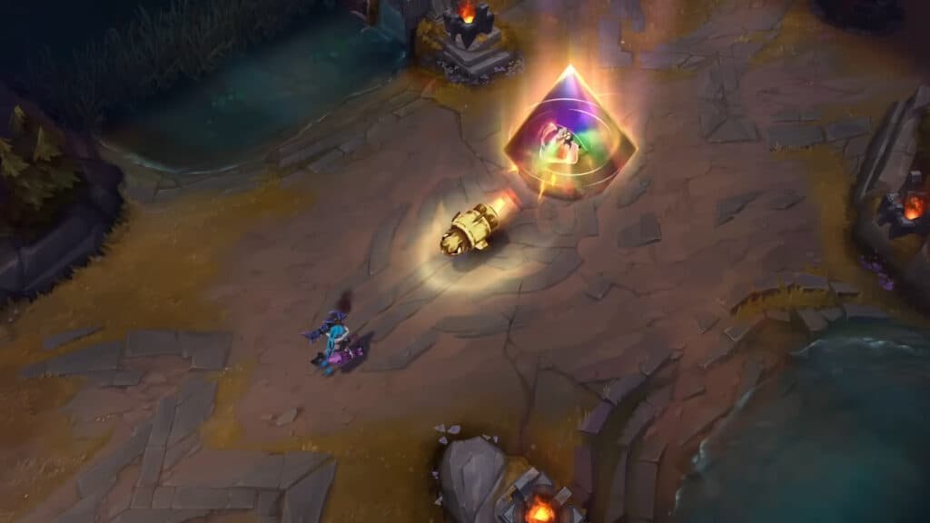 Back to sender. (Screenshot by esports.gg via Riot Games)