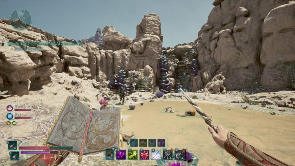 The image the treasure map depicts. (Screenshot by esports.gg)