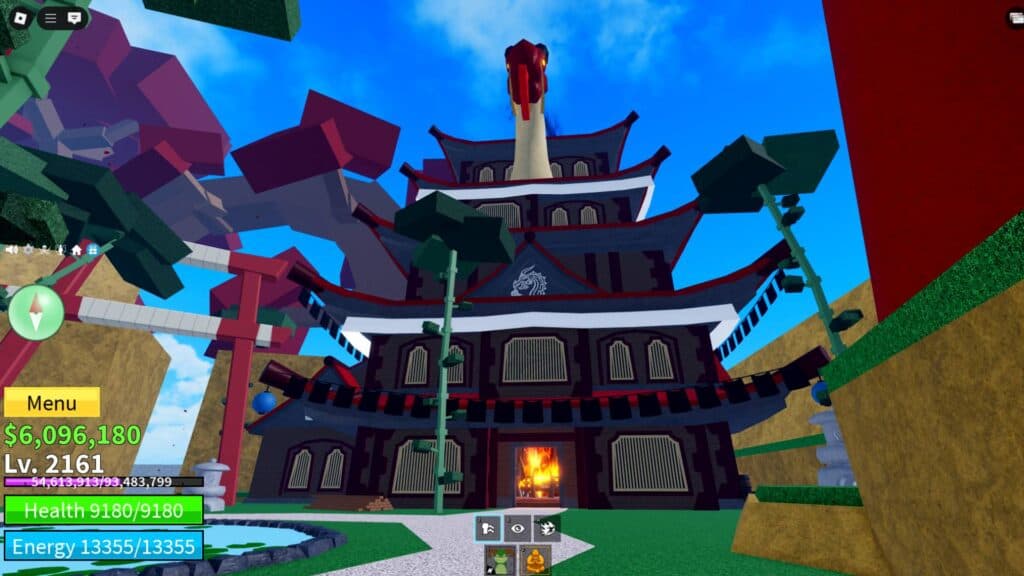 The Dragon Dojo in Hydra Island. (Image via esports.gg)