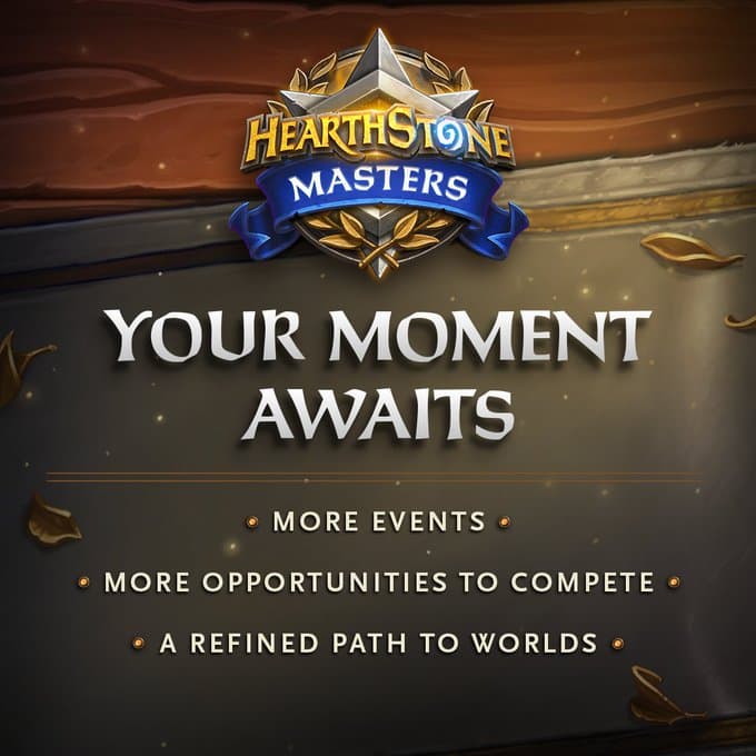 Hearthstone esports 2025 graphic (Image via Blizzard Entertainment)