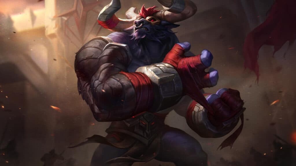 The Grand Reckoning Alistar skin (Image via Riot Games)