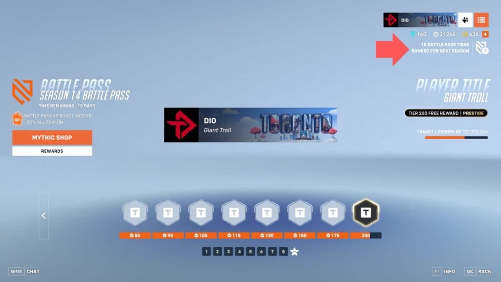 We have 10 tier skips ready for the Overwatch 2 Season 15 Battle Pass (Image via esports.gg)