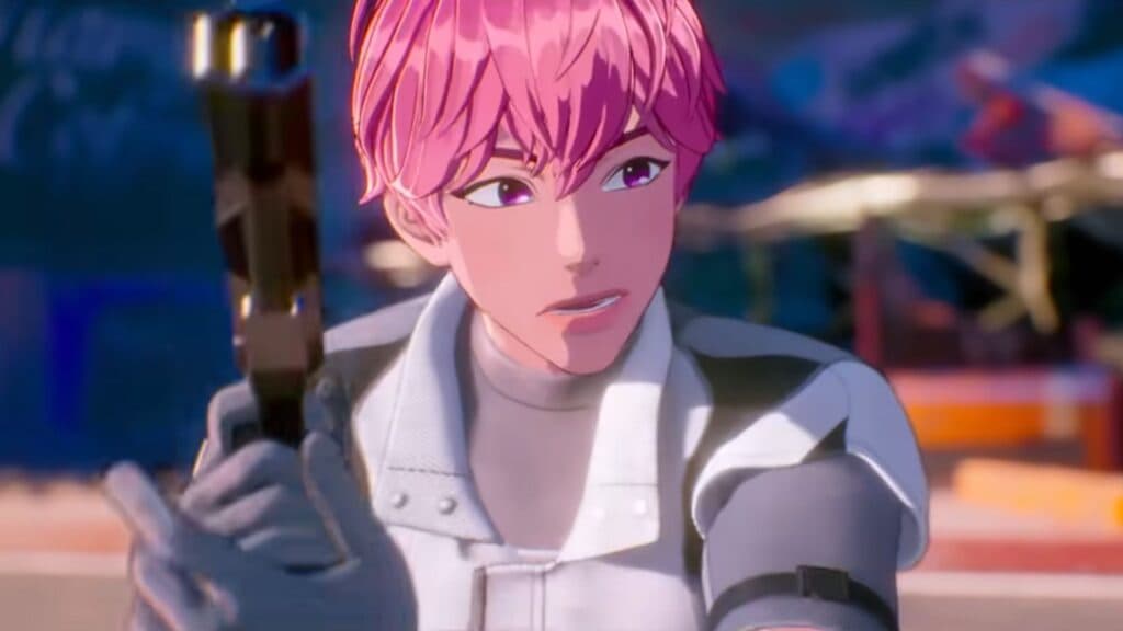 Bamby in the PLAVE Dash music video (Image via PLAVE)