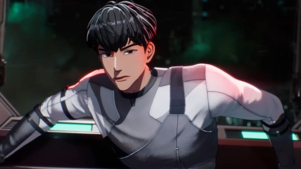 Hamin in the music video (Image via PLAVE)