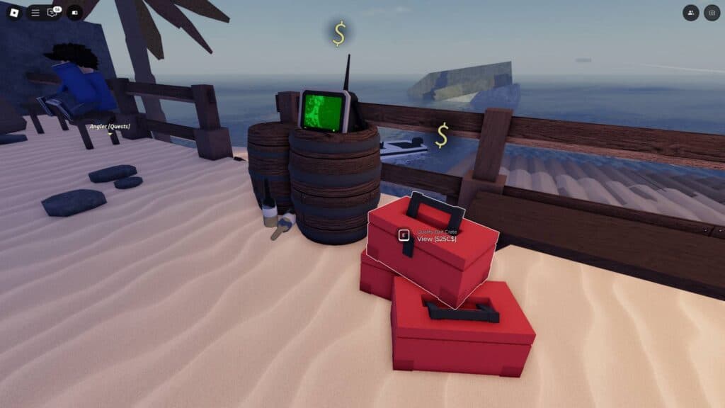 Quality Bait Crates on Terrapin Island. (Screenshot via esports.gg)