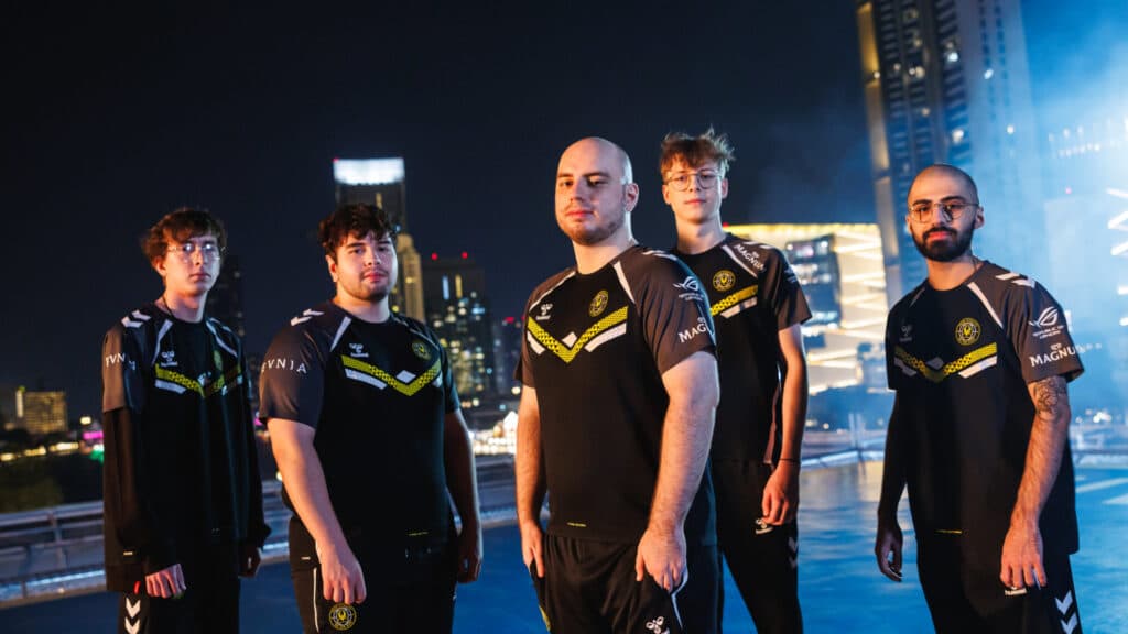 Team Vitality players (Image via Yicun Liu | Riot Games)
