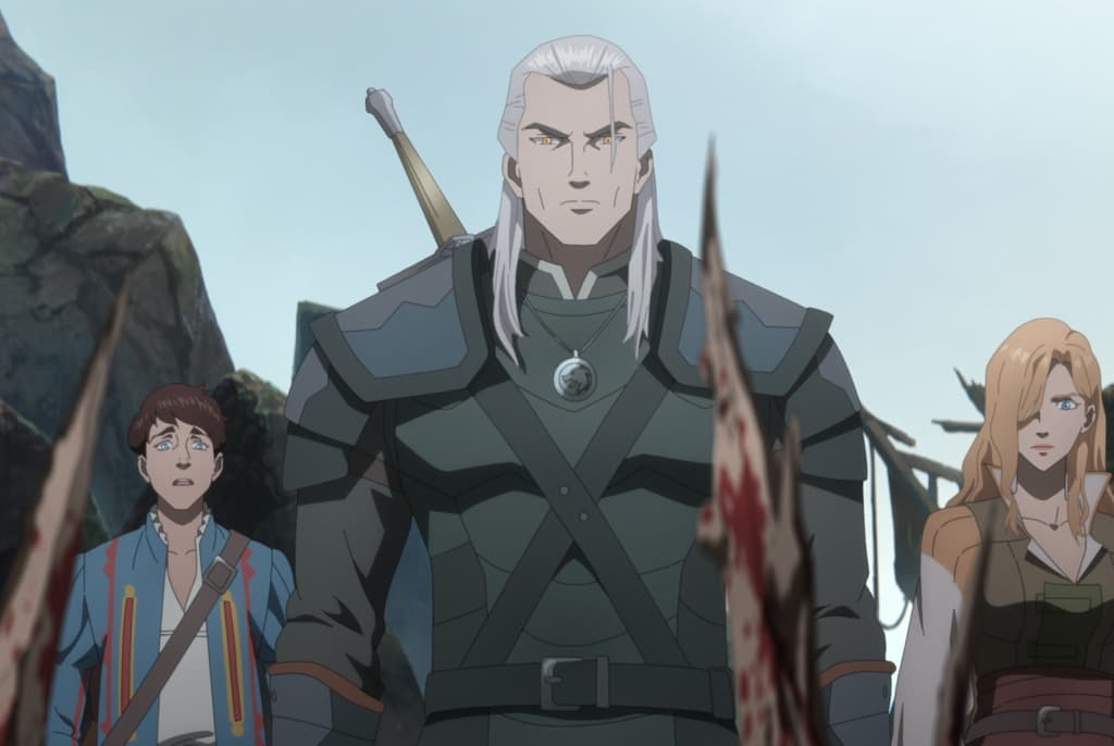 A scene featuring Geralt of Rivia (Image via Netflix)