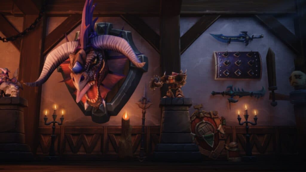 A still from the WoW Midnight housing teaser (Image via Blizzard Entertainment)