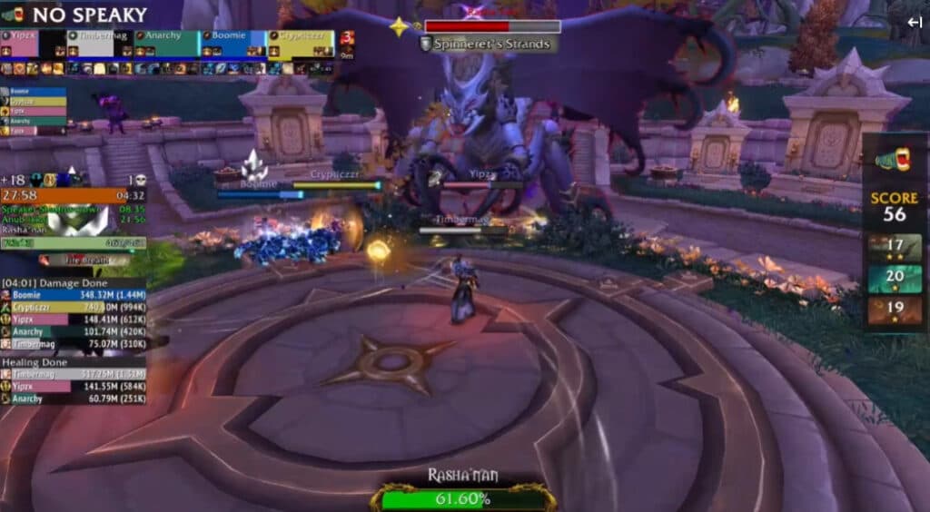 WoW MDI TGP 2025 Group A screenshot (Image via esports.gg)