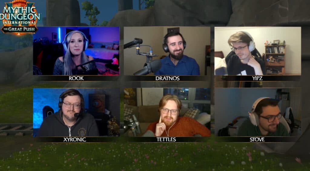 WoW MDI TGP Group A interview with Stove and Yipz screenshot (Image via esports.gg)