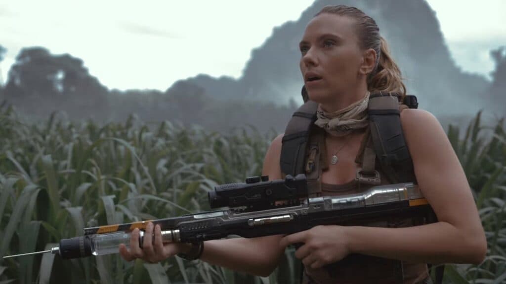Scarlett Johansson in the new movie (Image via Universal Pictures)