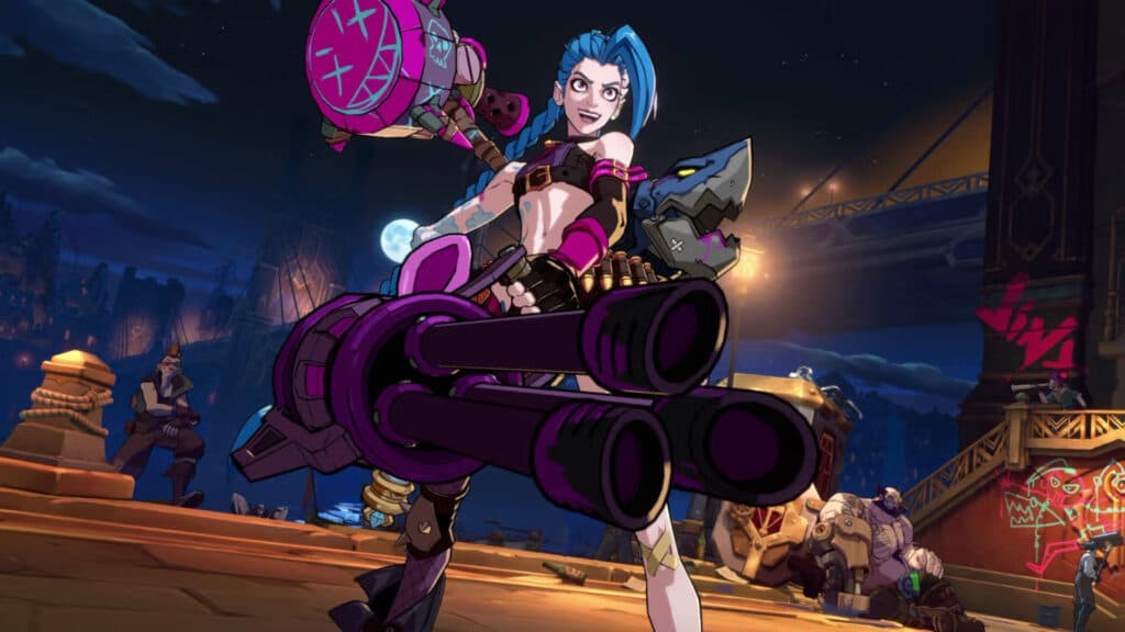 Jinx is playable in Alpha Lab 2 (Image via Riot Games)