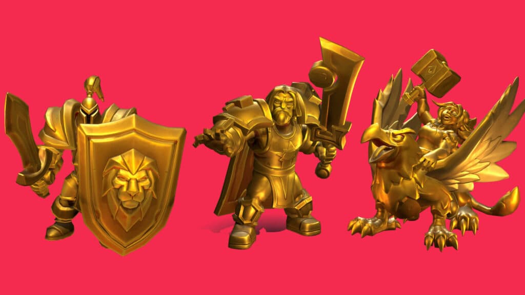 Gold skins (Image via Blizzard Entertainment)