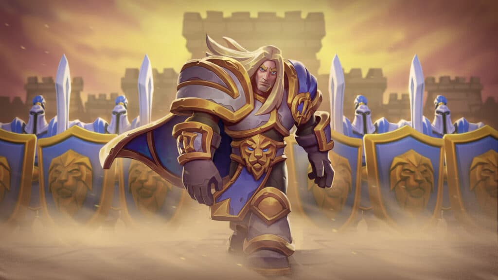 Artwork of Arthas for Warcraft Rumble (Image via Blizzard Entertainment)