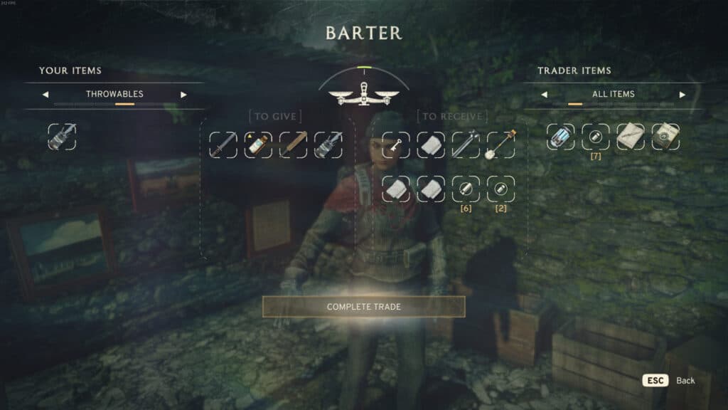 Everything it took to barter with Molly. Screenshot by esports.gg