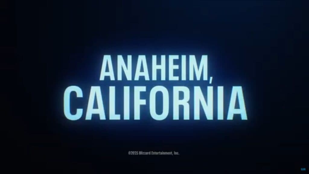 BlizzCon 2026 location (Image via Blizzard Entertainment)