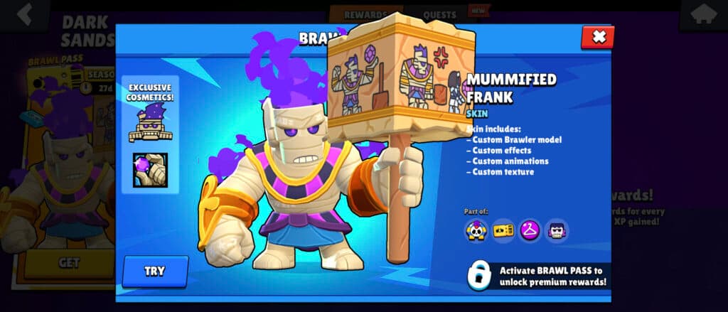Mummified Frank (image via esports.gg)