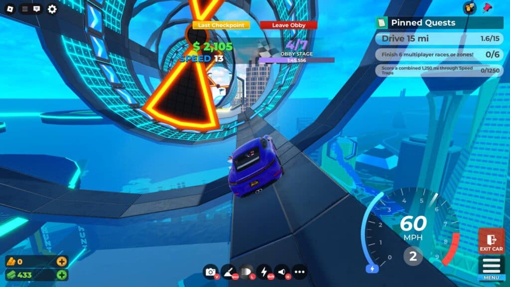 Watch out for the upcoming obstacles. (Screenshot via esports.gg)