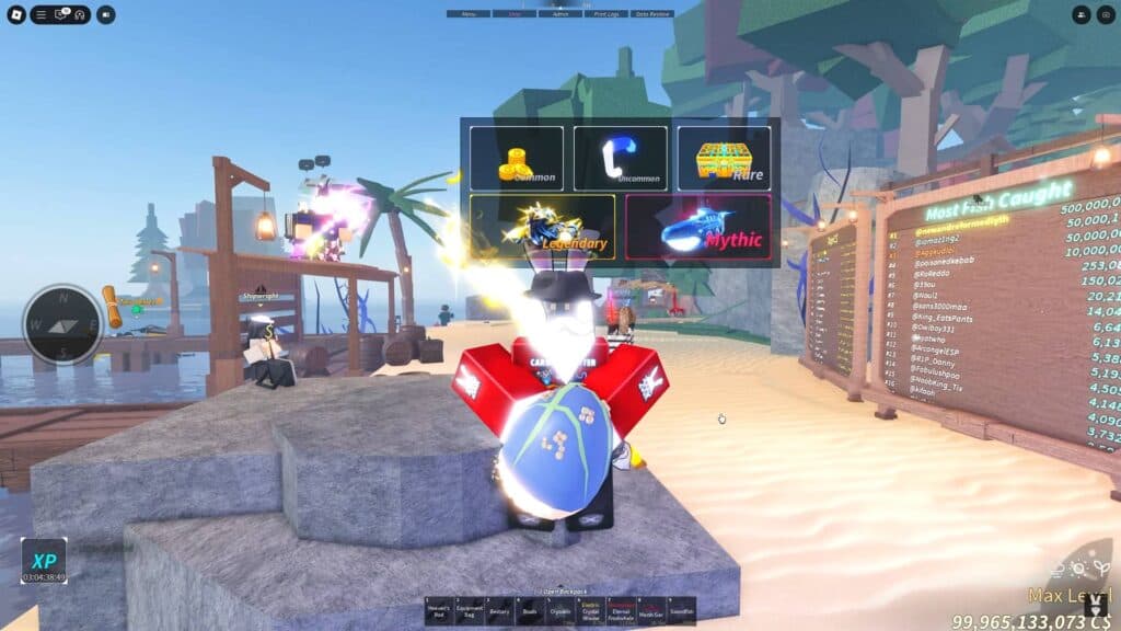 The Whale Egg in Fisch. (Screenshot via <a href="https://www.youtube.com/@CarbonMeisterPlays">Carbon Meister Plays YouTube Channel</a>)