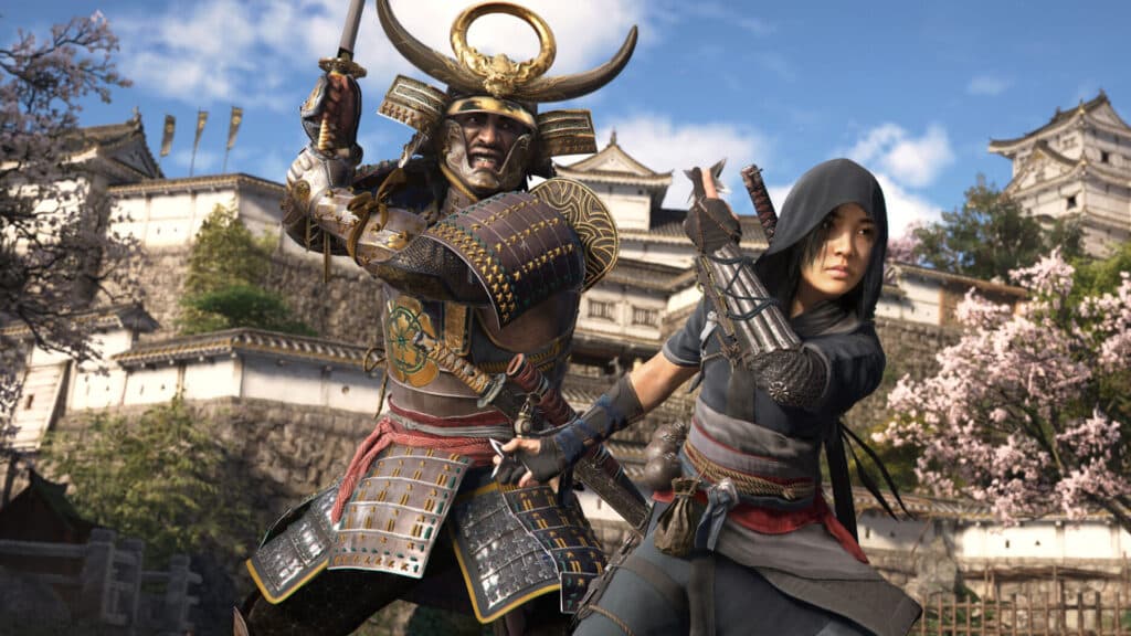 Yasuke and Naoe in Assassin's Creed Shadows (Image via Ubisoft)
