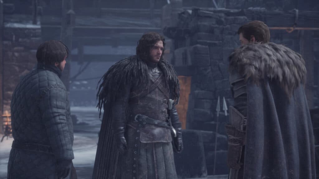 Jon Snow in Game of Thrones Kingsroad (Image via Netmarble)
