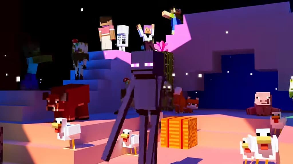 A scene from the Minecraft Live 2025 trailer (Image via Microsoft)