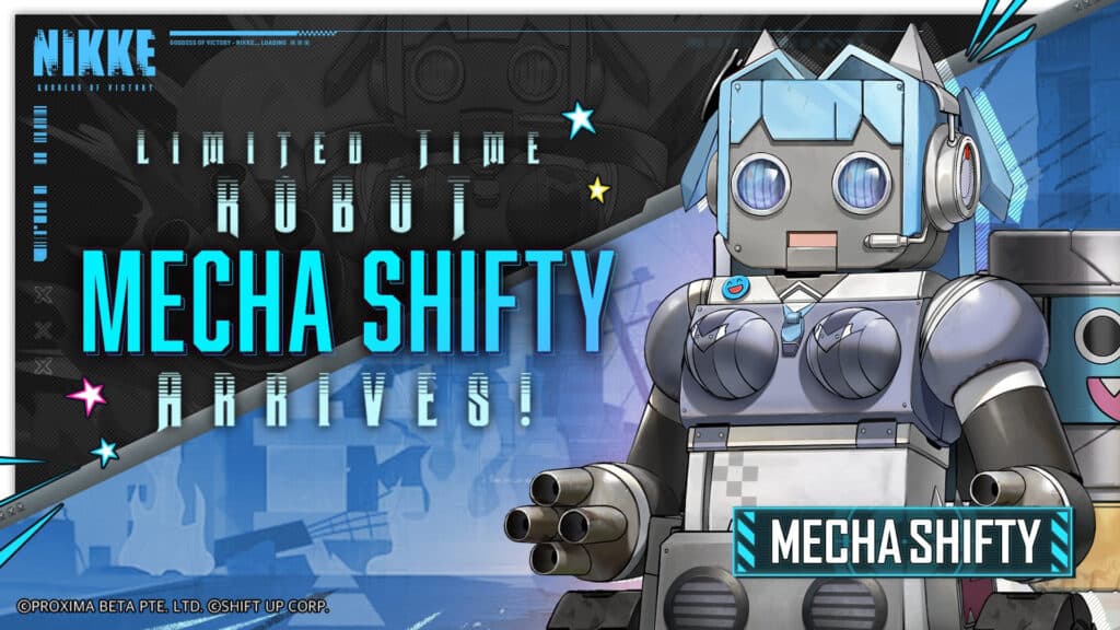 Mecha Shifty in Goddess of Victory: NIKKE (Image via Shift Up)