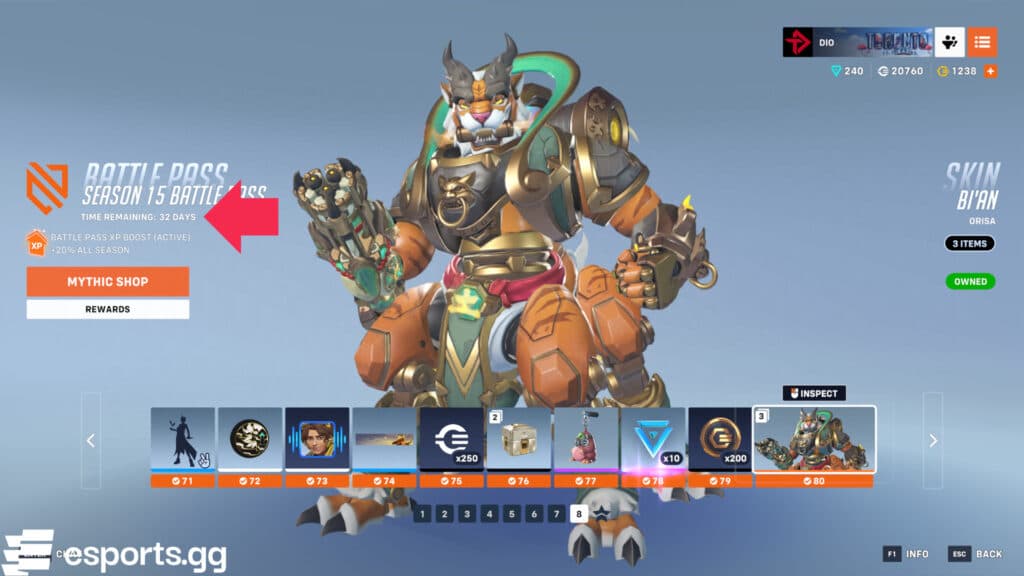 Overwatch 2 Freja release time and date (Screenshot via esports.gg)