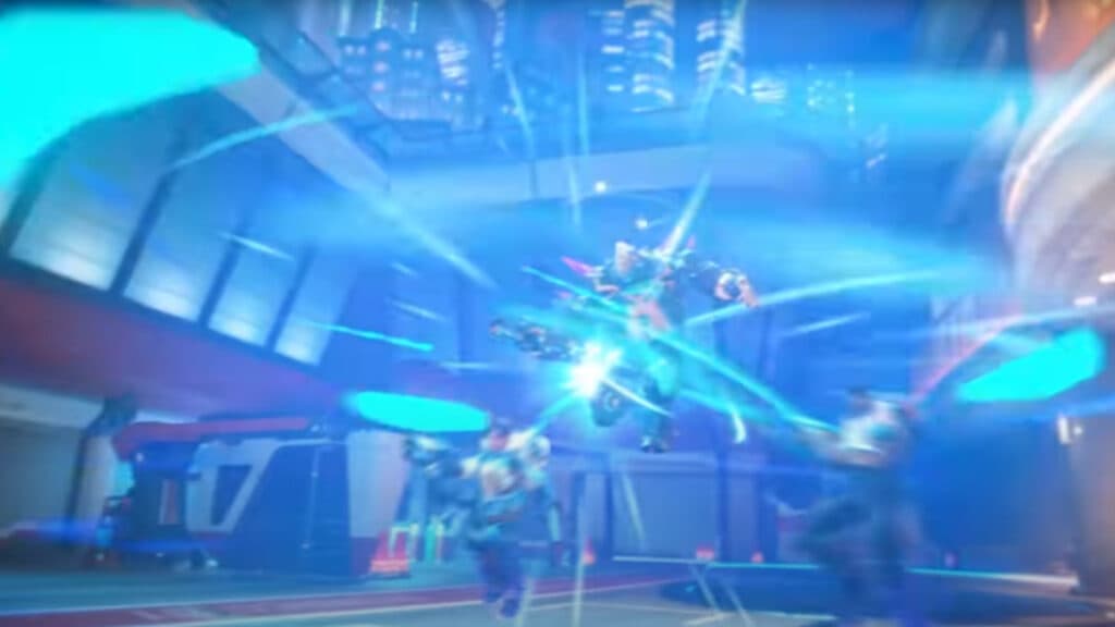 Freja using her Bola Shot ultimate (Image via Blizzard Entertainment)