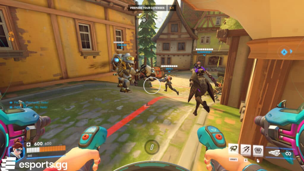 Overwatch Classic GOATS heroes (Screenshot via esports.gg)
