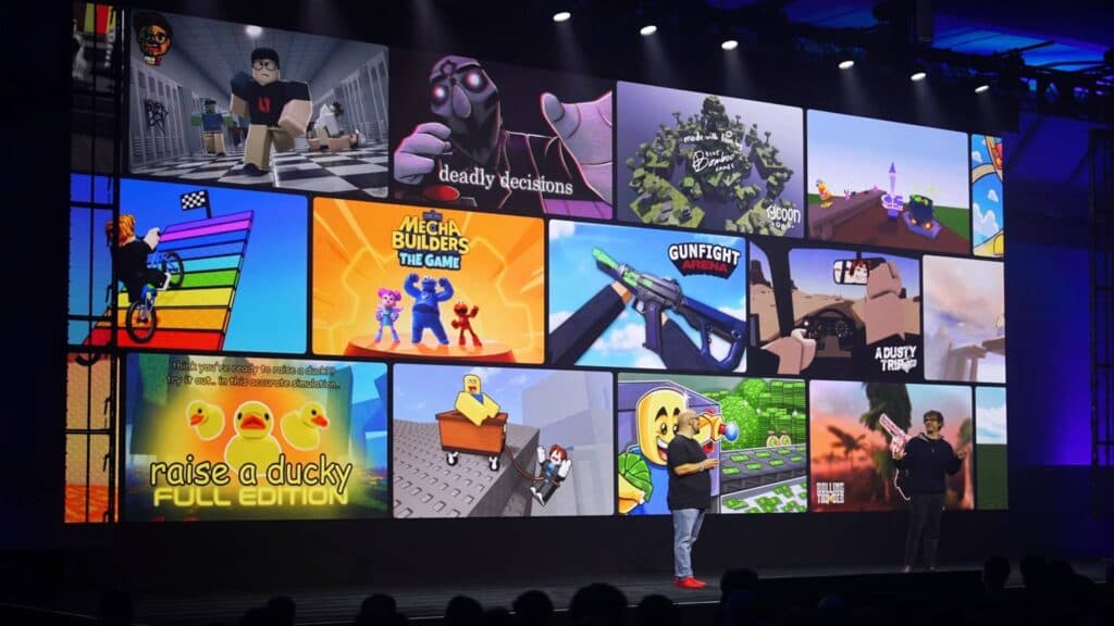 One of the presentations during the Roblox Developers Conference 2024. (Screenshot via <a href="https://www.youtube.com/@Roblox">Roblox</a>)