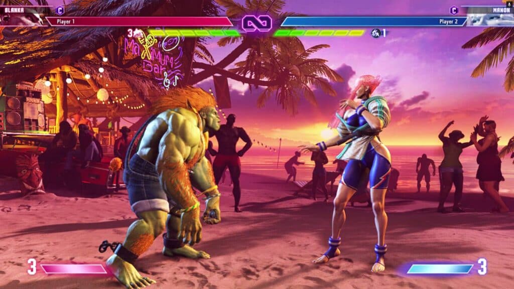 Blanka vs Manon (image via esports.gg)