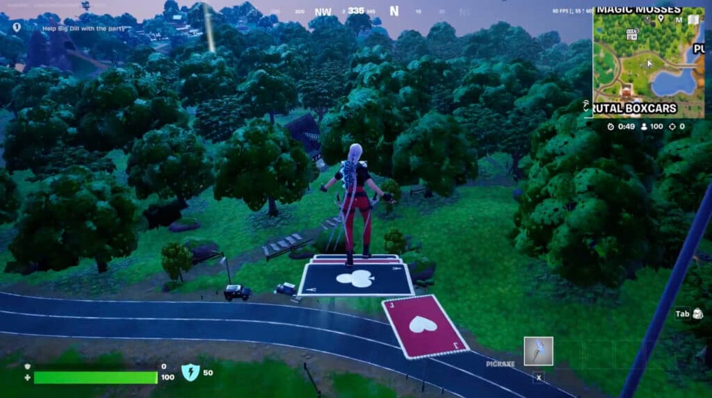 Locate the POI (Screenshot via esports.gg)