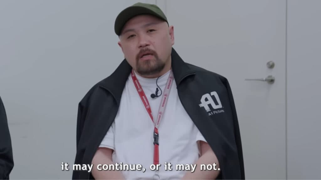 Atsushi Kaneko on the future of the Solo Leveling anime (Image via Crunchyroll)