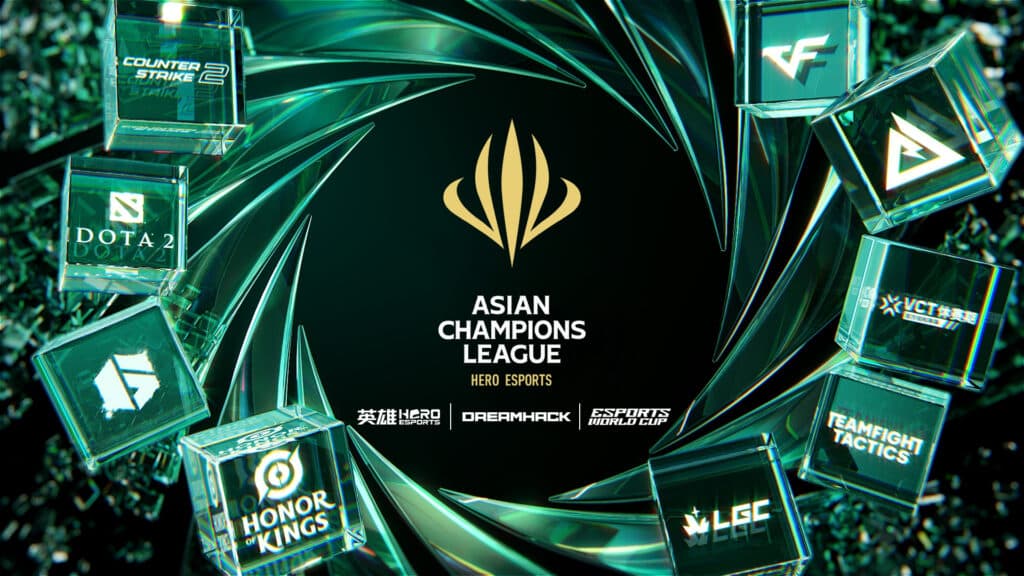 Four Chinese Dota 2 teams battle for a ticket to EWC. (Image via Hero Esports)