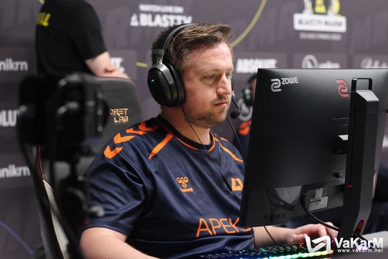 jkaem in the Paris Major 2023 EU RMR (Photo via VaKarM)