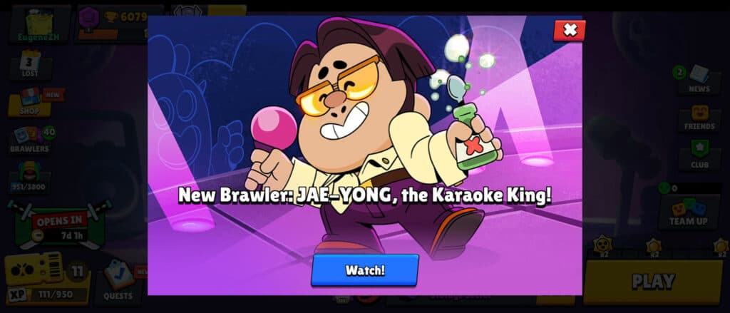 Jae-yong in Brawl Stars (Screenshot via esports.gg)