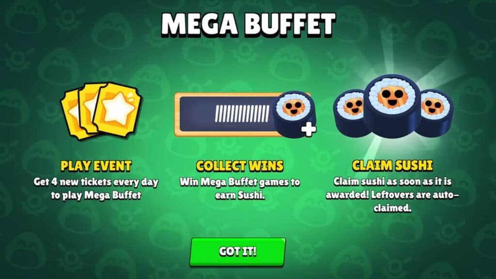 Mega Buffet in Brawl Stars (Image via Supercell)