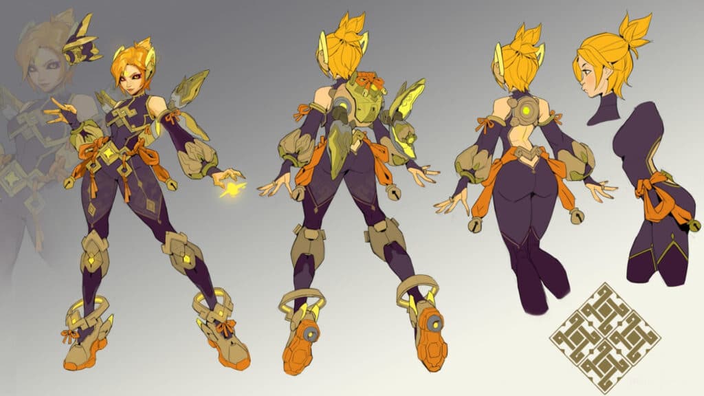 Ember Juno concept art (Image via Blizzard Entertainment)