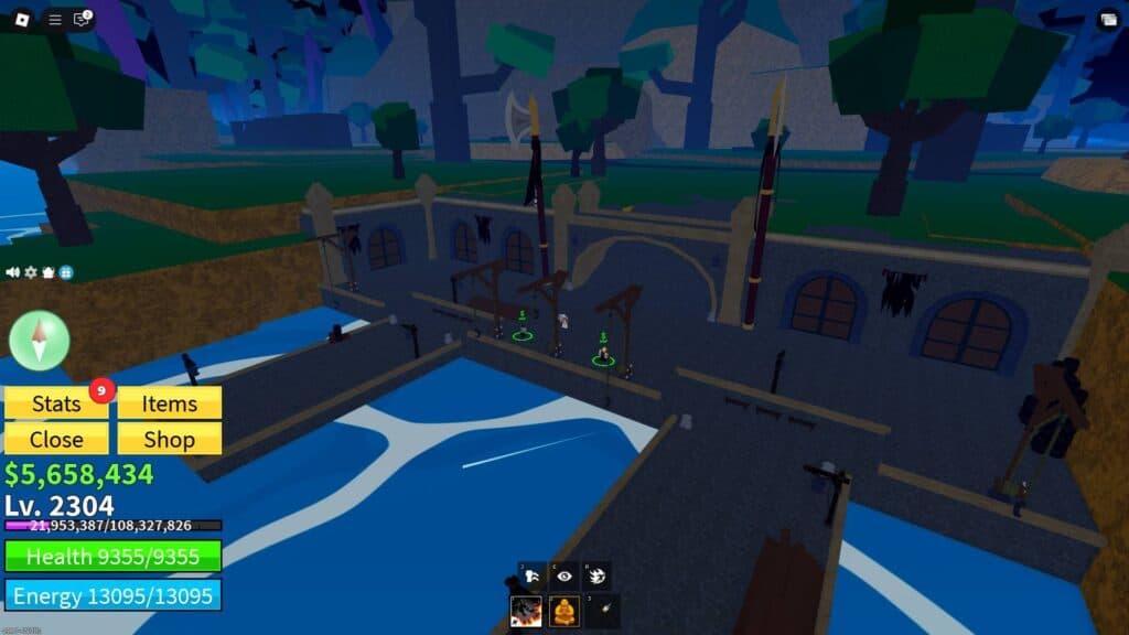 Hydra Island docks. (Screenshot via esports.gg)