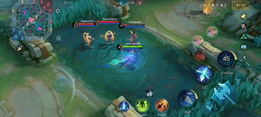 Miya can turn invisible with her Ultimate (Screenshot via esports.gg)