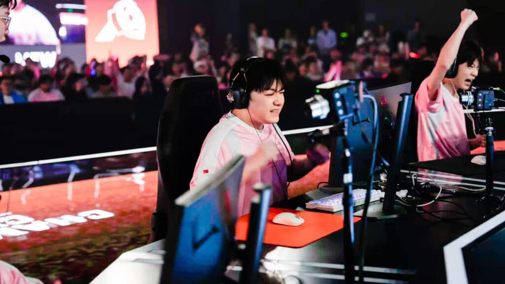 Once Again representing OWCS China at the OWCS Champions Clash (Image via Once Again Esports)