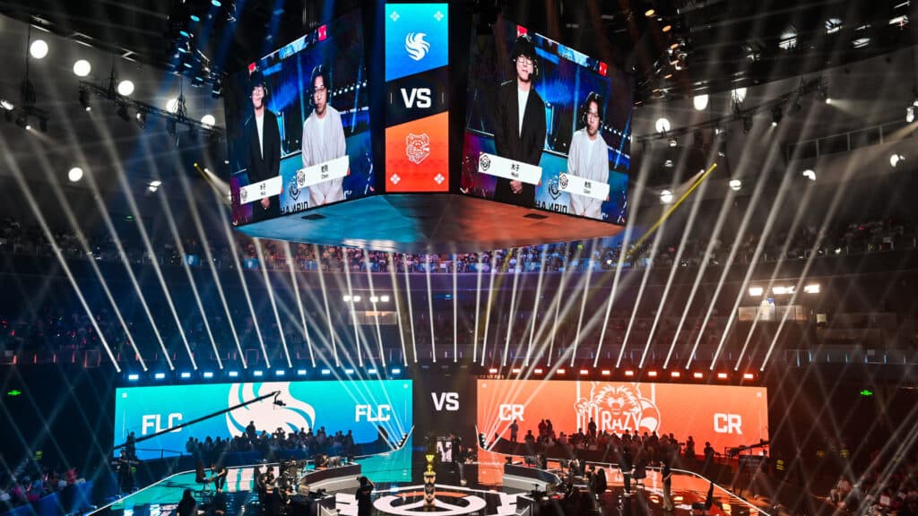 OWCS Champions Clash stage (Image via Blizzard Entertainment)