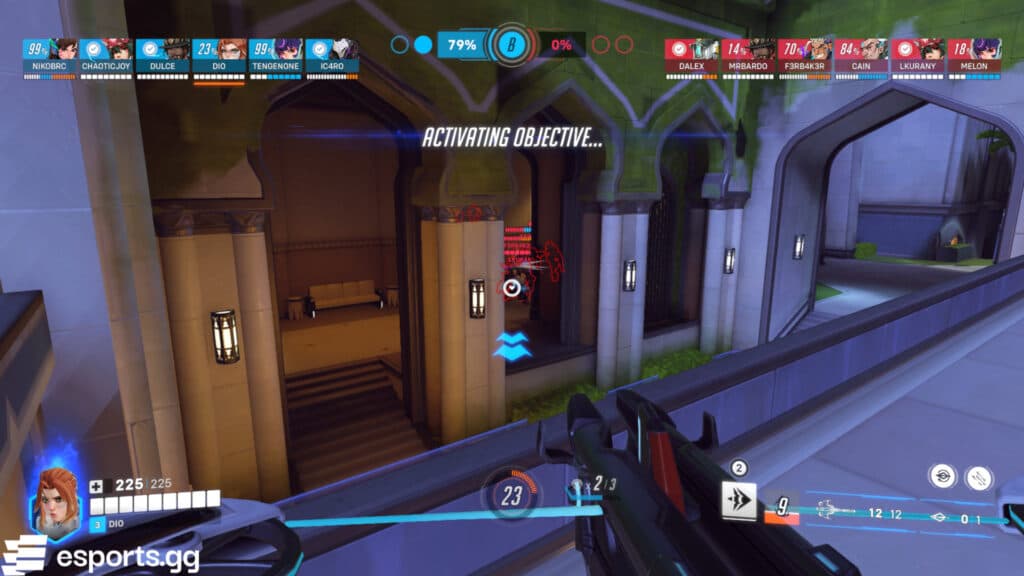 Freja using Take Aim (Screenshot via esports.gg)