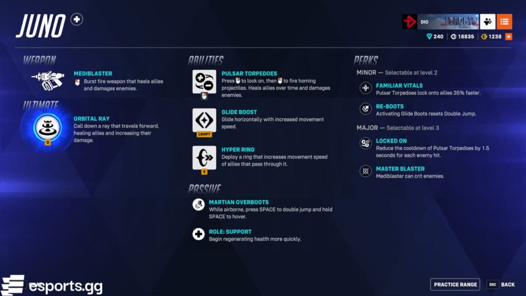 Juno's updated Perks (Screenshot via esports.gg)