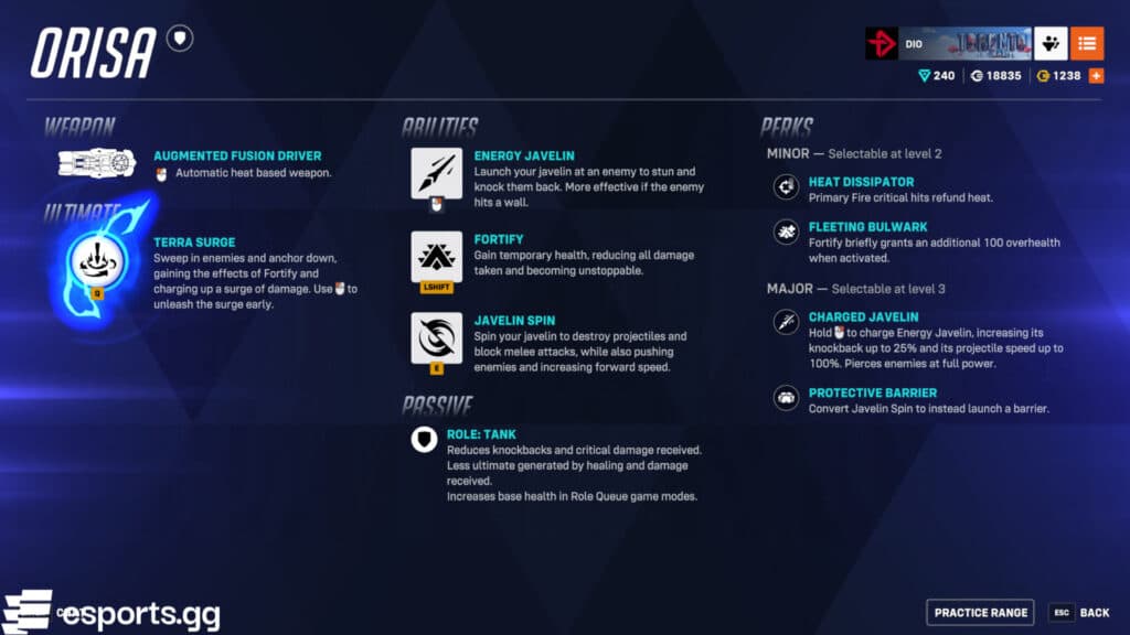 Yes, the latest Overwatch 2 patch buffed the horse (Screenshot via esports.gg)