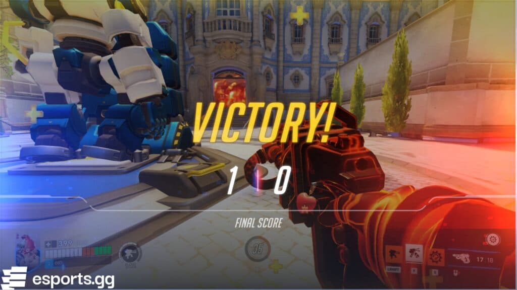 Victory screen (Screenshot via esports.gg)