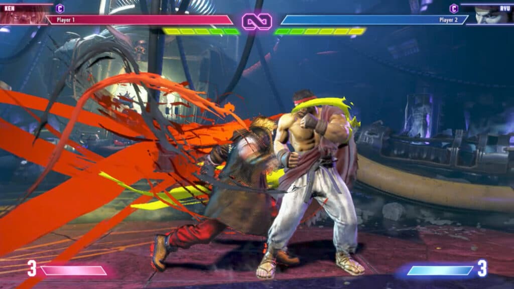 Ken performs Drive Impact (image via esports.gg)