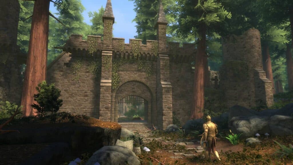 A sample screenshot from the Skyblivion mod. (Image via Skyblivion official site)